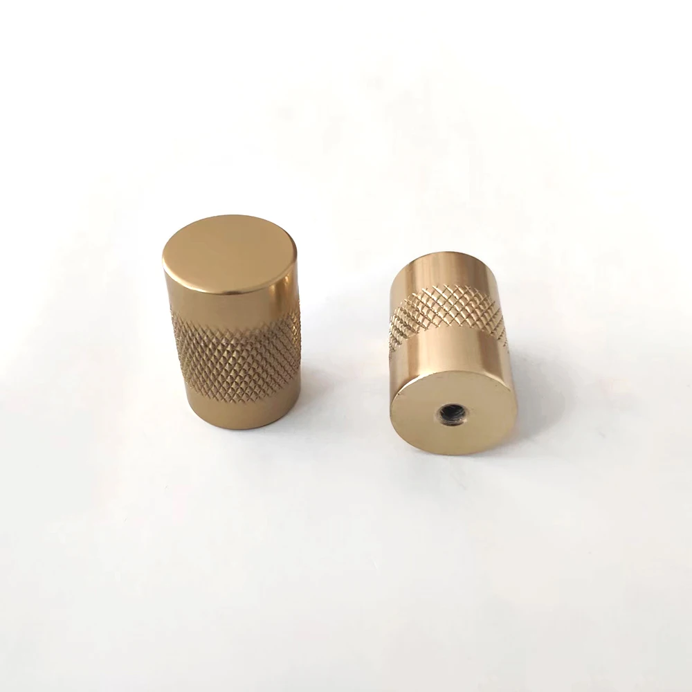 MEILV Kitchen Cupboard And Kitchen Cabinet Door Knurling New Cylinder Small Handle Knob