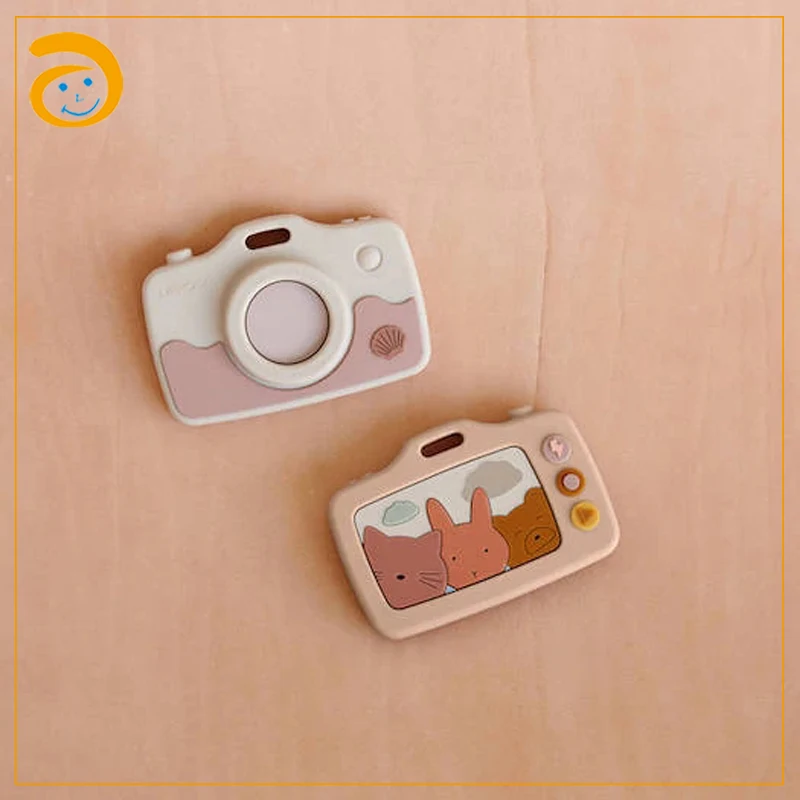 Baby Pendant Animal Toy Custom Bpa Free for Babies Wholesale Silicone Teether Baby Chewable Toy