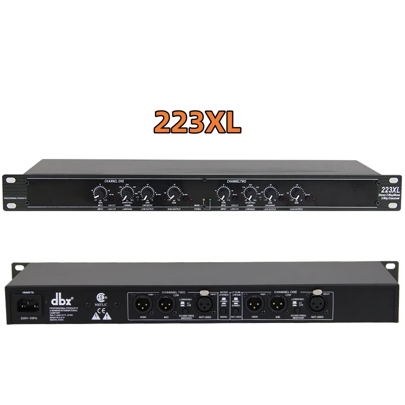 Digital Crossover Sound System Professional Audio 223XL 234xl 224xl