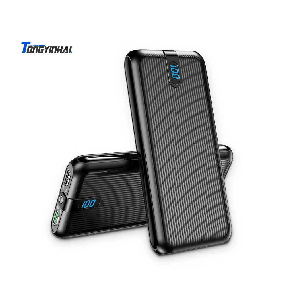 Factory Custom Logo Portable Power Bank 20000 mah PD 22.5W 18W High Capacity Led Charger Wireless powerbank 20000mah Power Banks