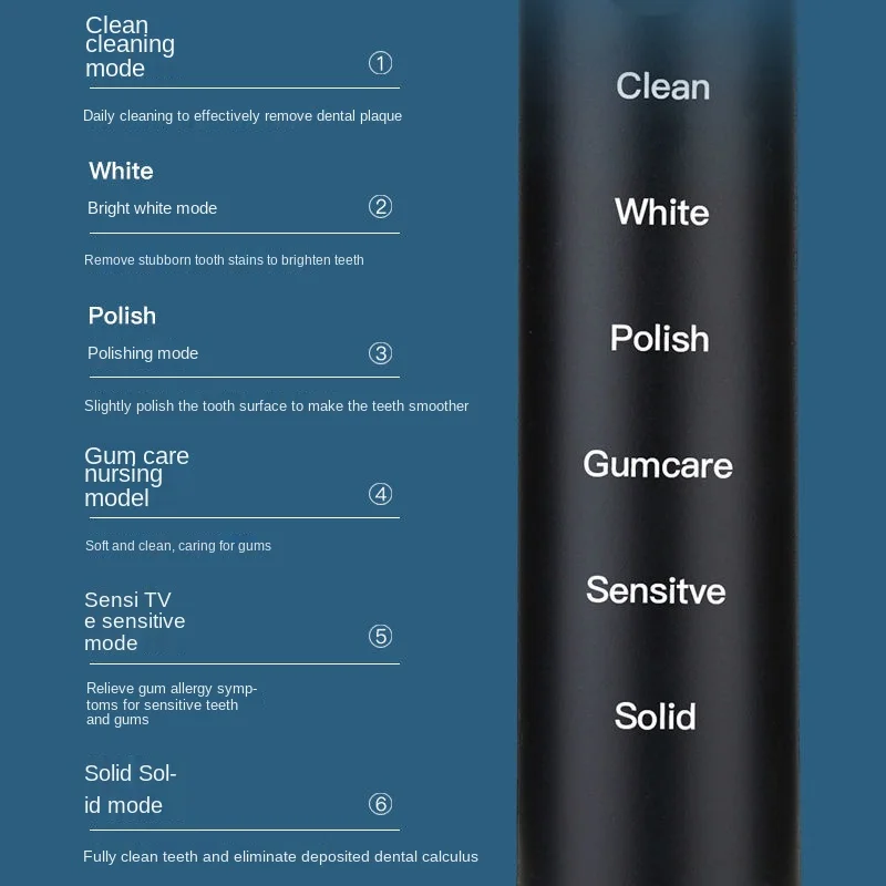 New Factory Sale Various Widely Used Ultrasonic Silicon Electr Electric Toothbrush Oral
