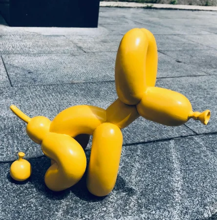 Оптовая продажа домашний декор художественная скульптура JeffKoons статуэтка собачьей кашки