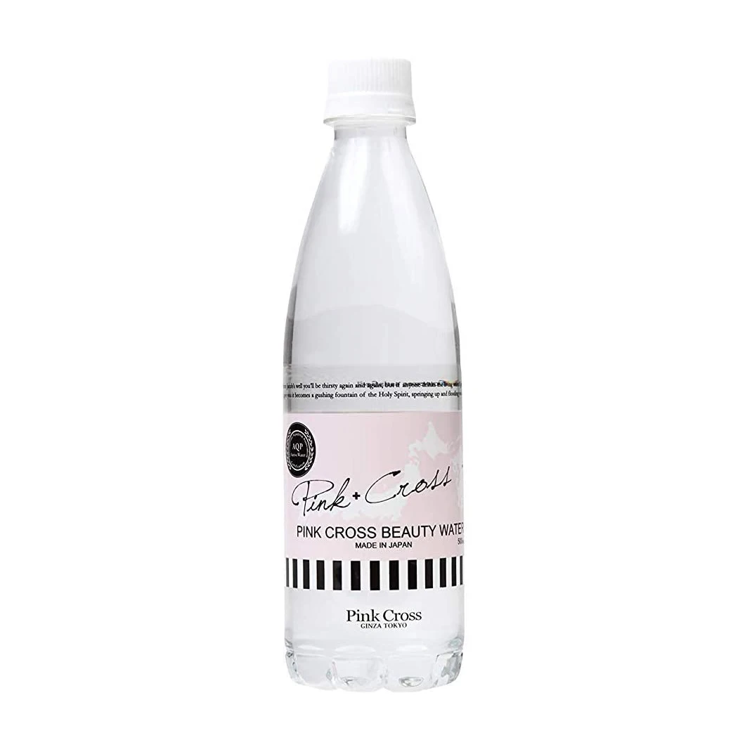 Pink Cloth Domestic Bottled Silicon Natural Beauty Mineral Water