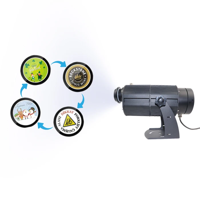 Multi image gobo projector outdoor hd commercial building advertising led lights led projection light floor advertising