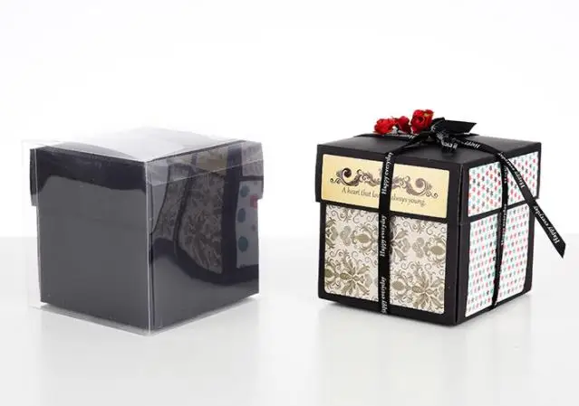  Небольшое количество заказов индивидуальный цвет и логотип напечатанная взрывобезопасная Подарочная коробка на день рождения