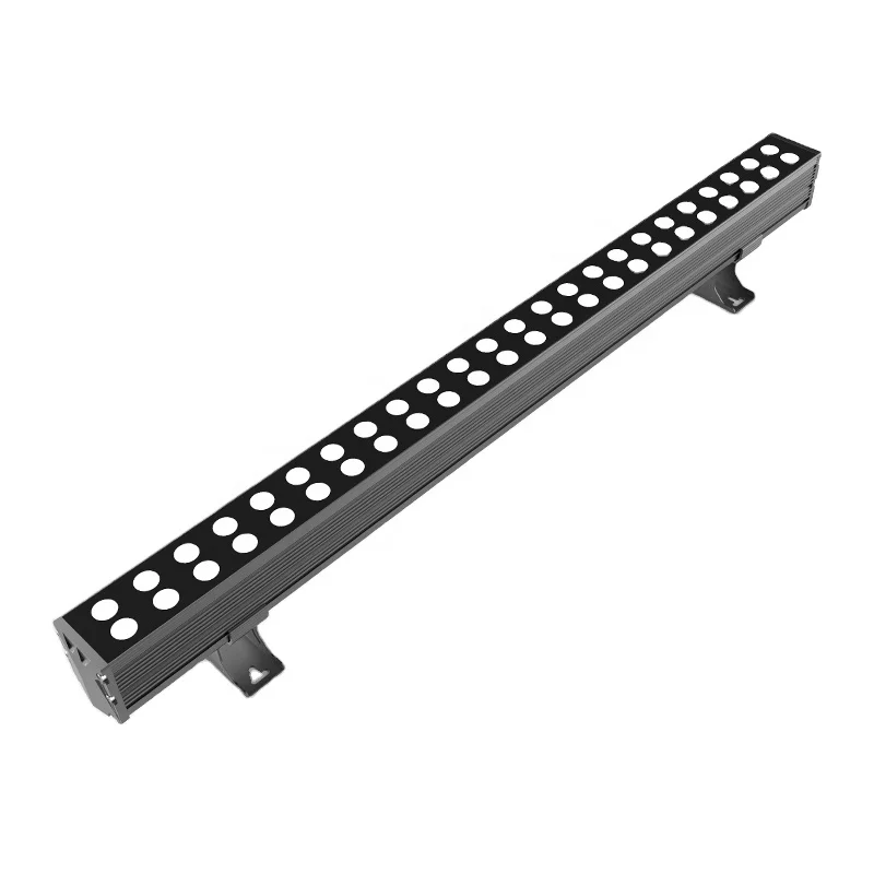 Новый продукт IP66 dmx rgb 48 Вт декоративное линейное здание фасадное освещение Светодиодная настенная шайба для наружного строительства