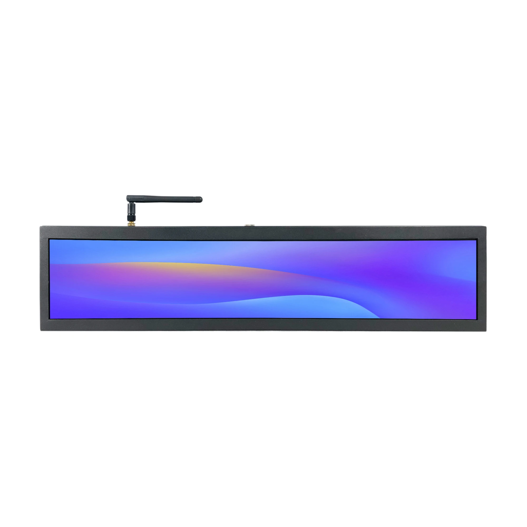 shelf edge 23 inch Ultra Wide Screen Stretched Bar Type LCD Advertising Display