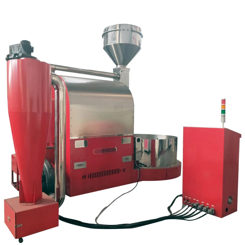 Best Top Quality Supplier Plant Industrial Electric 15kg 20kg 30kg 60kg 120kg 200kg 300kg Coffee Bean Roasting Roaster Machine