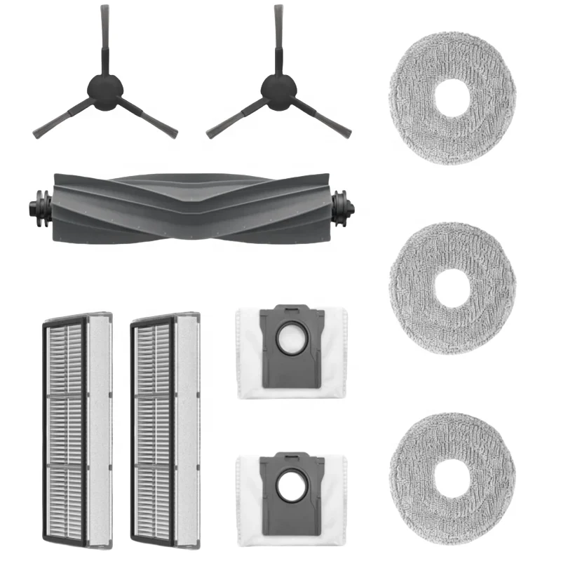 Dreame Mova E30 Ultra Vacuum Replacement Parts Main Tricut Roller Side Brush Hepa Filter Mop Cloth Dust Bag Accessories