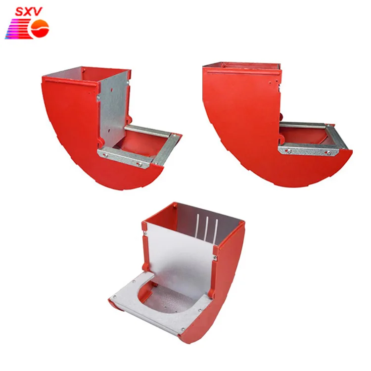 Rabbit farm  in Malaysia in Philippines easy assemble rabbit food hay feeder 15cm rabbit feeder box