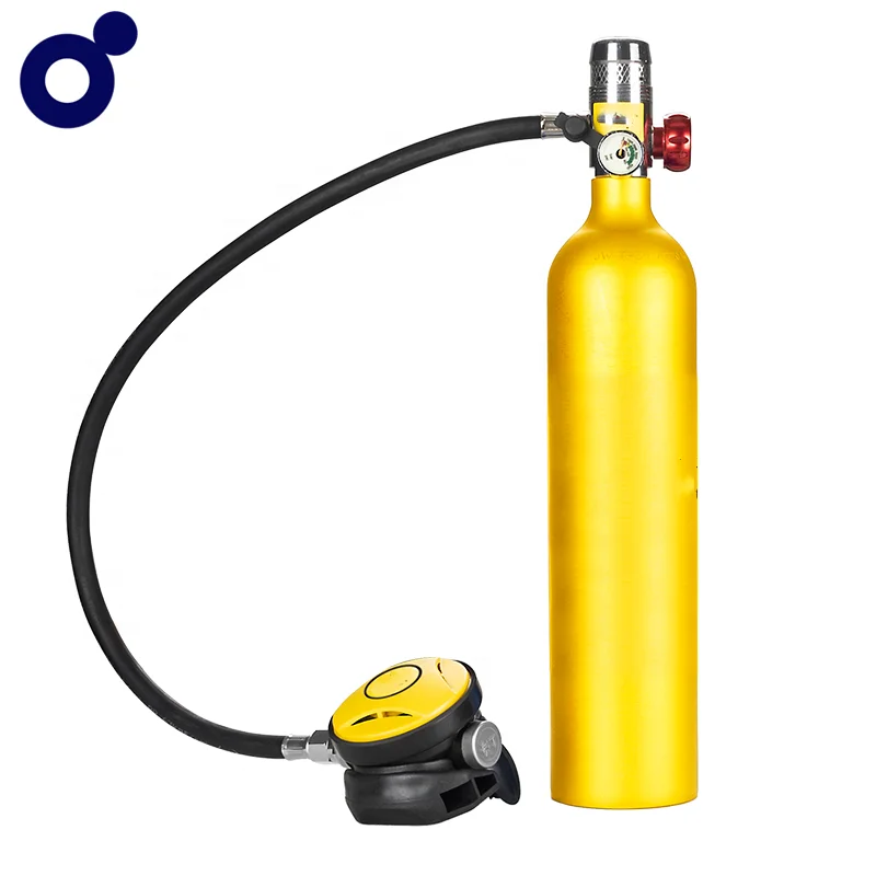 1L 300PSI  Scuba Air Oxygen Diving Tank Cylinder With hand pump