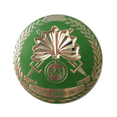 
personalized club badge round pin badge with logo wholesale 