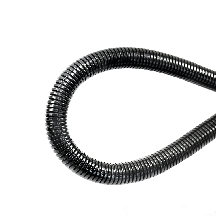 PE Size 10 flexible corrugated pipe corrugated plastic electrical conduit pipes for protecting cables,insulation and waterproof