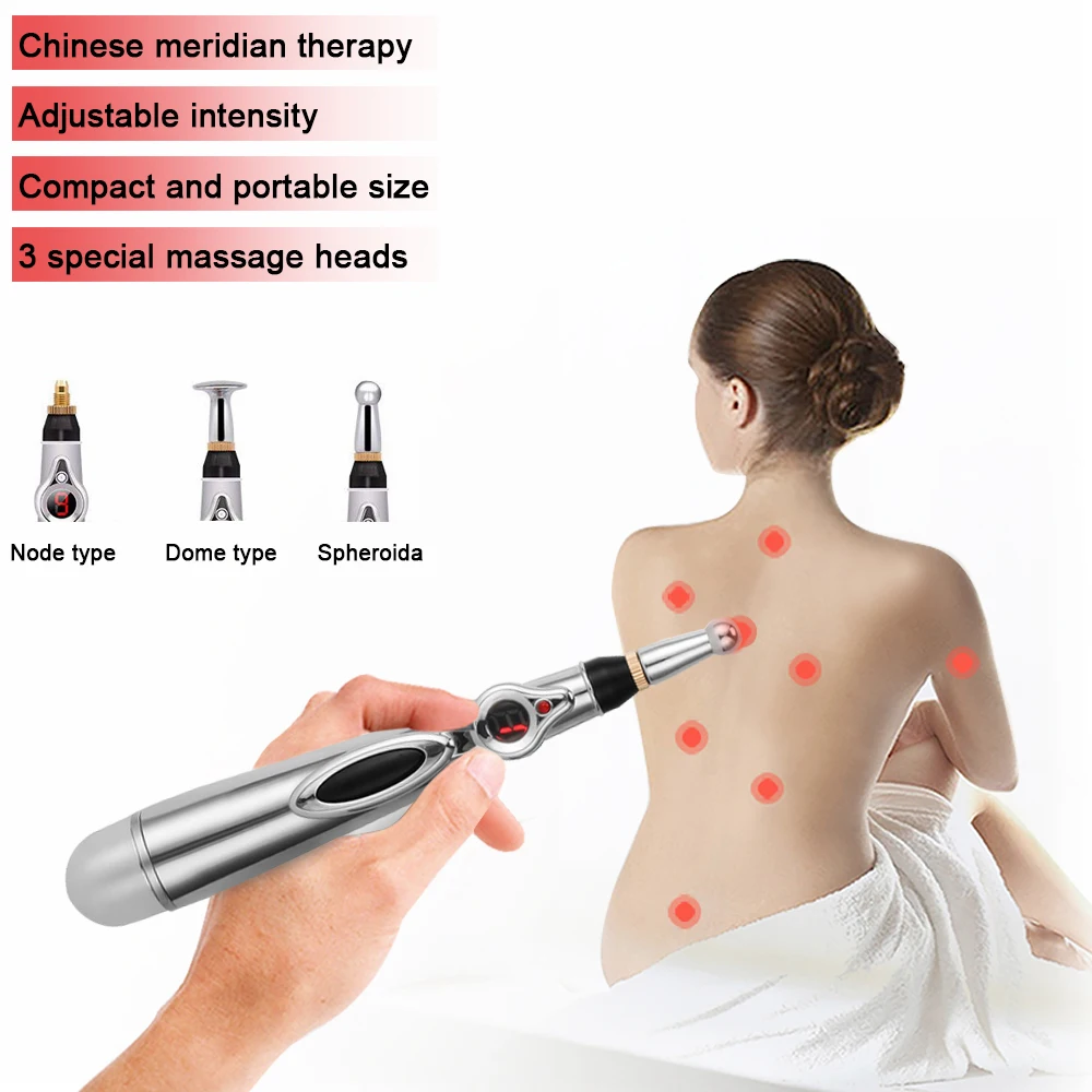 microcurrent stimulation acupuncture back shoulder massage digital therapy machine