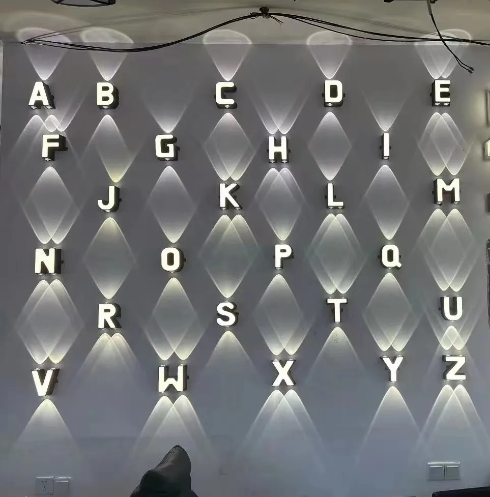 Настенный светильник 10 Вт, 11 Вт, 12 Вт, 24 буквы