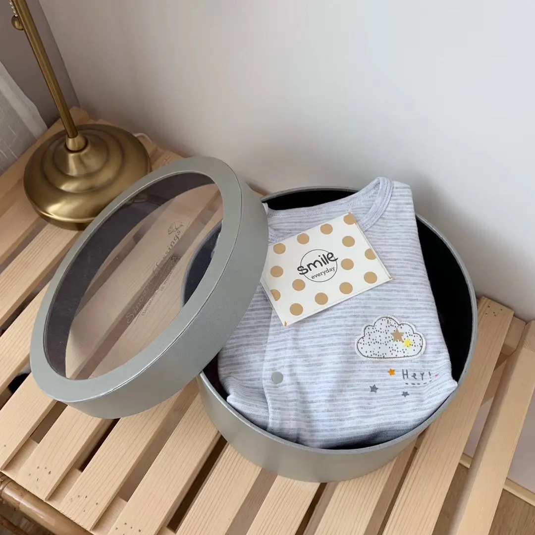 
Newborn gift set infant pure cotton clothing set baby 6 pcs clothing set gift box baby clothes 