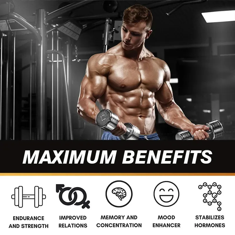 OEM/ODM/OBM травяной здоровый жизнеспособный растворимый черный кофе мака Рейши органический порошок энергии для мужчин