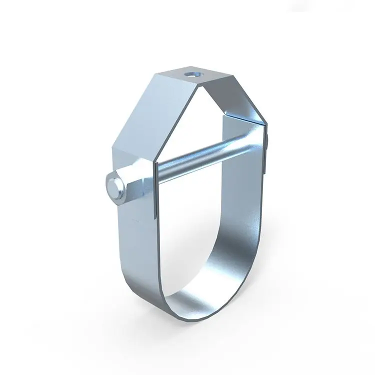 Hot Sale Galvanized Split Ring Pipe Hanger Clevis hangers with Inch Nut  Loop Hanger for Sprinkler Pipe