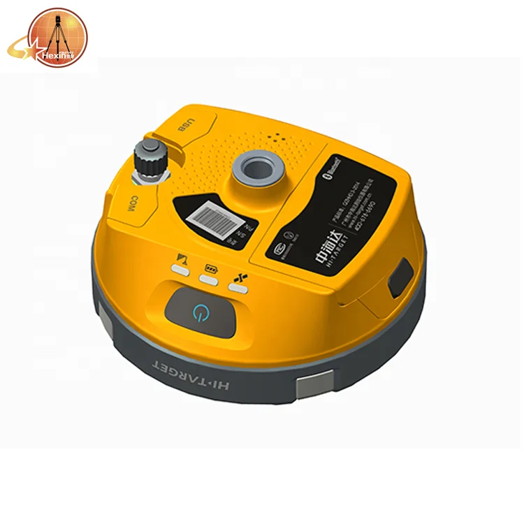  Высокоточный Мельчайший Размер Hi-target V90 GNSS RTK GPS с наклоном на 30