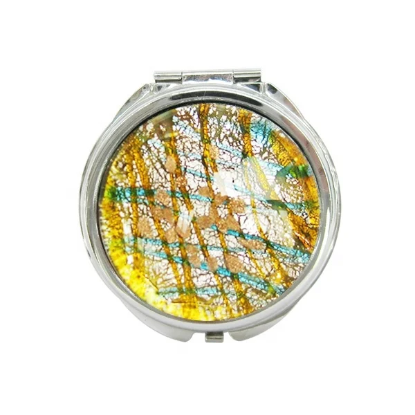 Novelty Design Promotional Gift Decorative Makeup Pocket cosmetic mirror