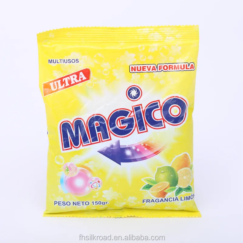 Free Sample Disposable OEM Washing Powder Wholesale Laundry Detergent for Apparel Use