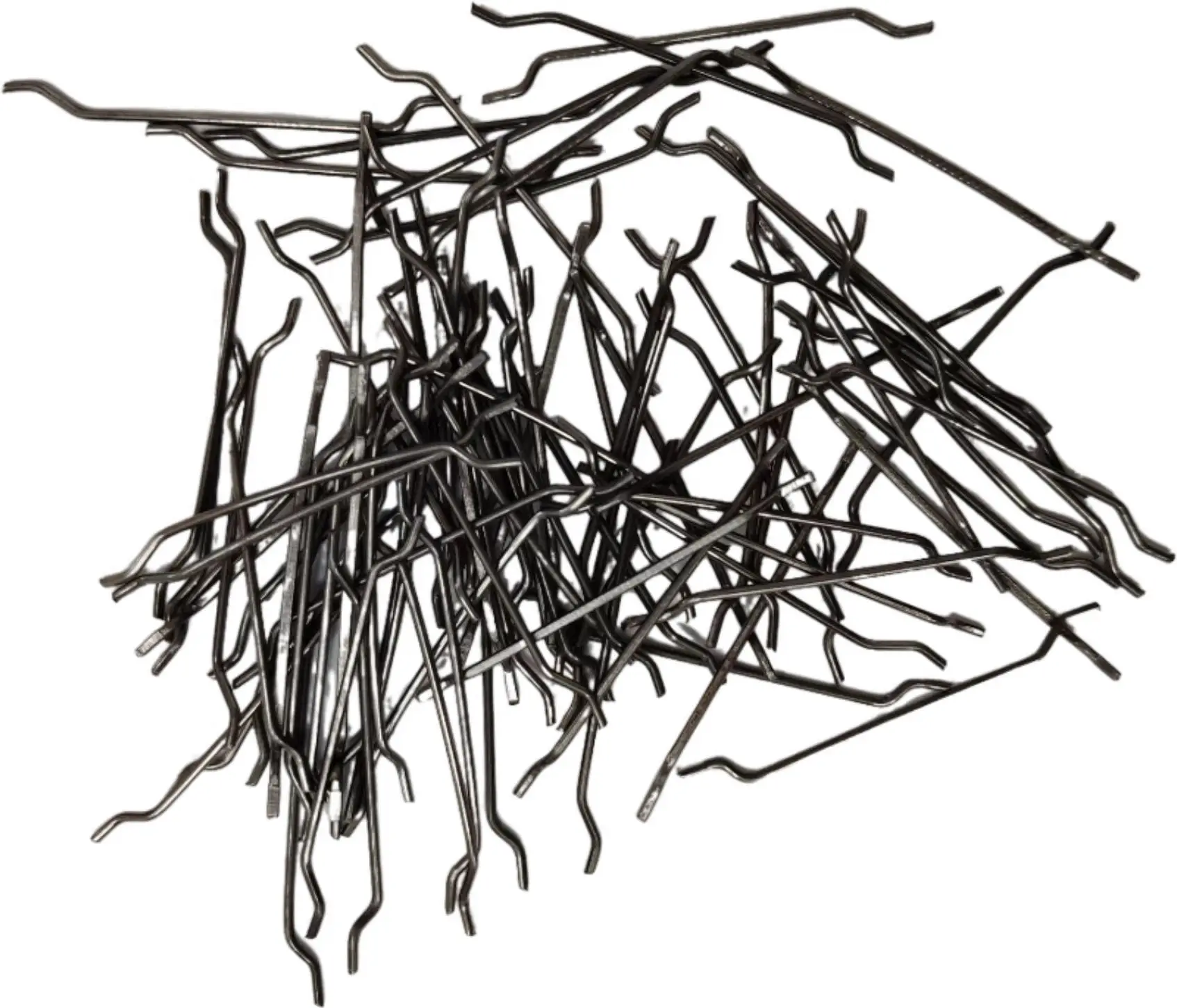 High Quality Single Wire Steel Fiber Rebar Concrete Special Material with End Hook Fabrication Services