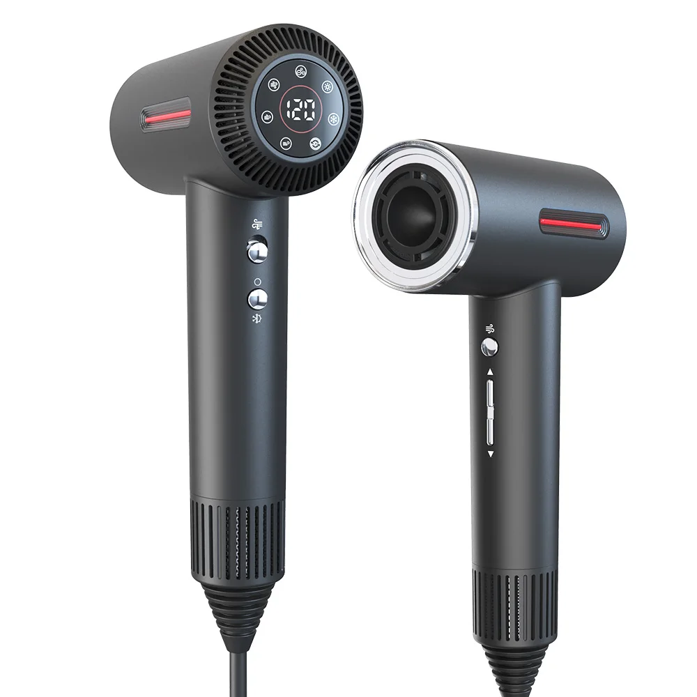 11000RPM Hair Dryer High Speed Quality Hollow Leafless Hair Dryer With Accessories 1600W Hairdryers Hair Care