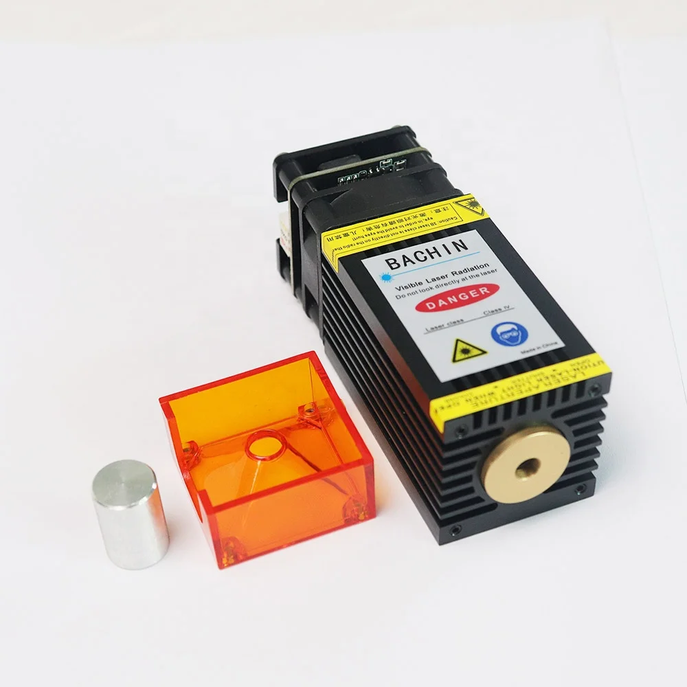 2023 New 20W Laser Module 450nm Blue Lazer Hend for Engraving on Stainless Steel Dog Tag and Cutting Wood