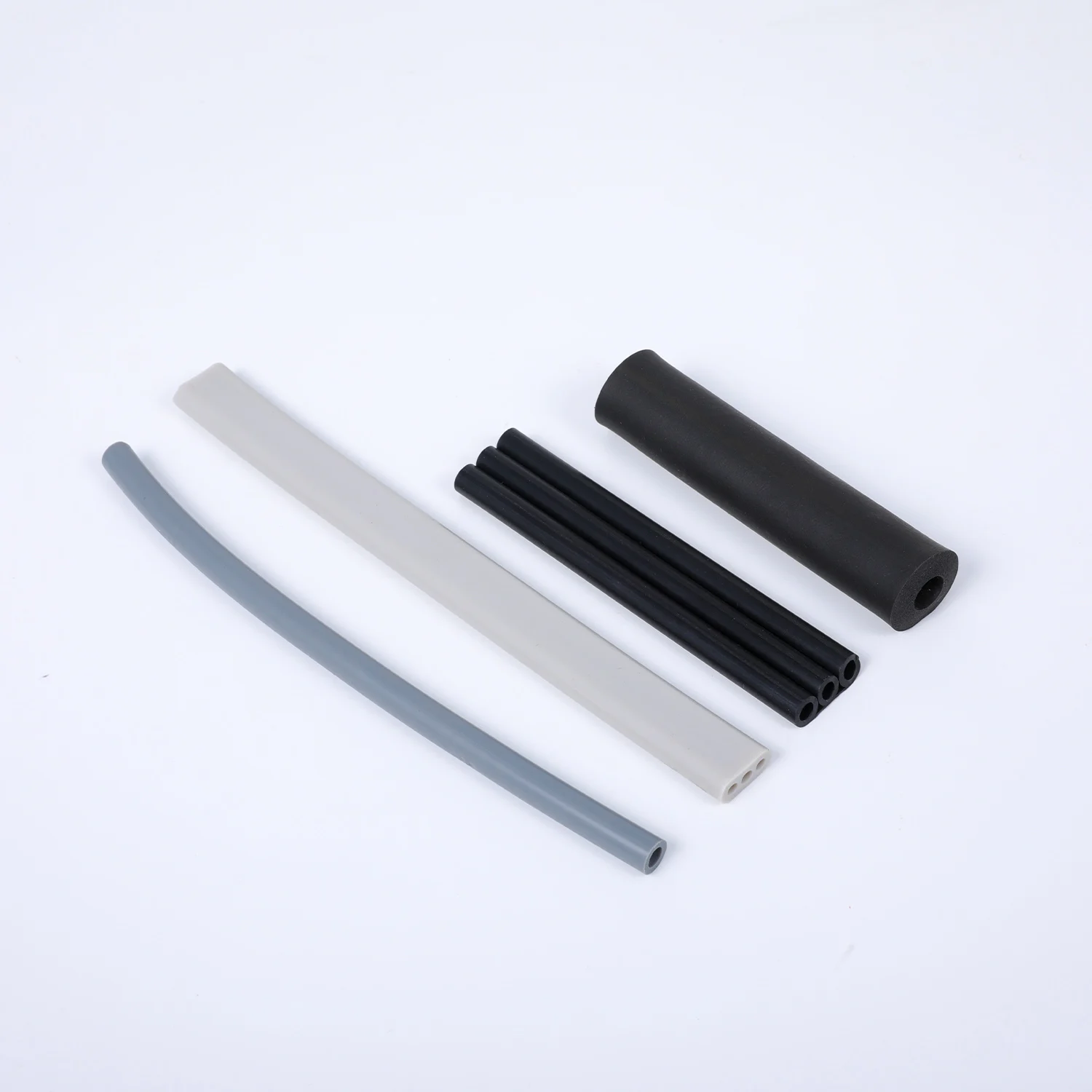 Extruded Suppliers Custom Size Available Solid Silicone Rubber Cords Rods Strips