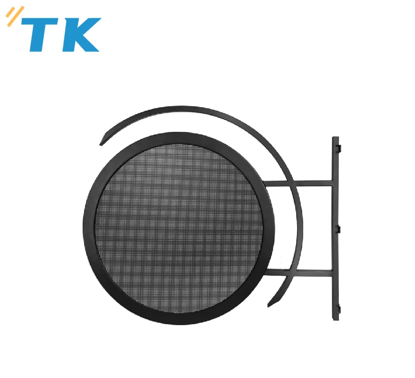 Indoor  P2/P2.5 double sided round led display store sign advertising signage