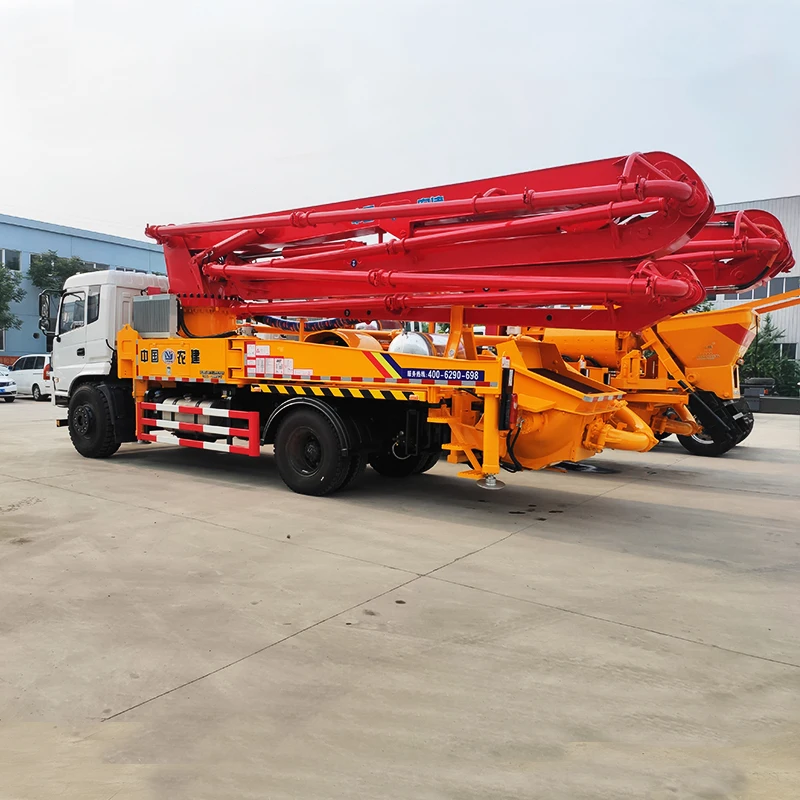 2024 Factory Price 190ml/r Automatic Switching 30M Concrete Mixer And Pump
