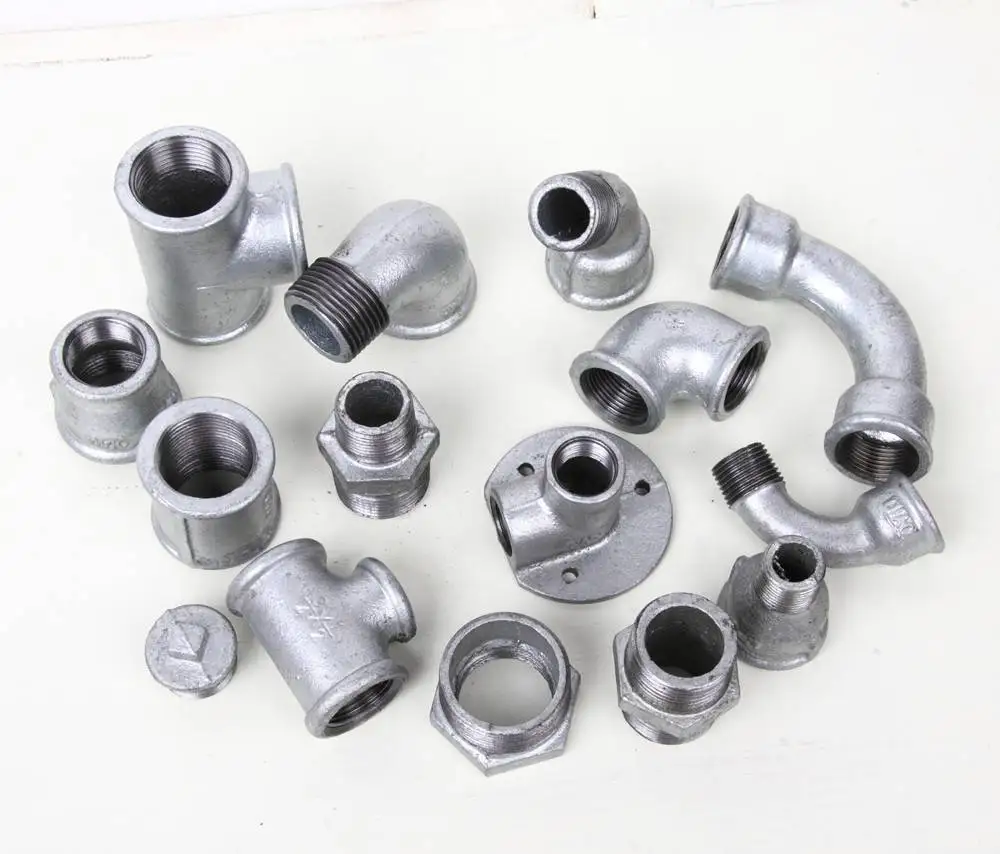 Конкурентоспособная цена Asme B16.30 Bs/Npt Резьбовая пробка из ковкого железа резьбовые фитинги тройник