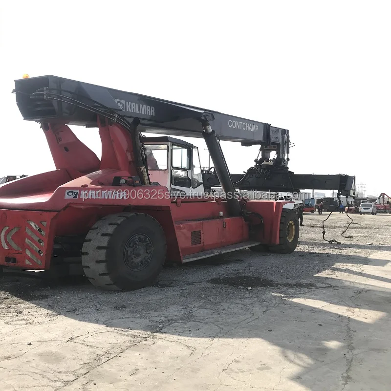 Оригинальный Швеция сделал б/у Kalmar 45 тонн Ричстакер DRF450 контейнер подъемный штабелер для продажи