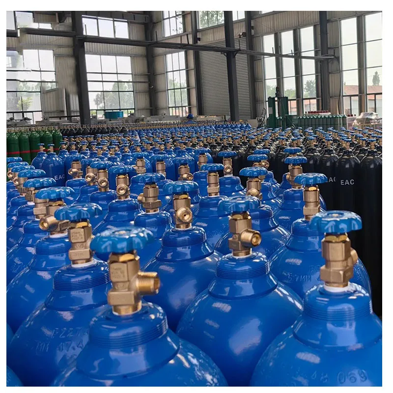Seamless  Oxygent Cylinder Oxygen Bottle  40L With QF-2 Valve  Oxygen Tank  Hospital  Oxygen Cylinder