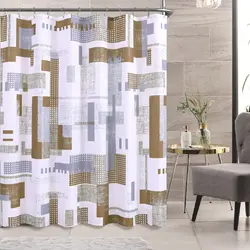 Amazon Waterproof Shower Curtain, Famous Hookless Bathroom Shower Curtain%