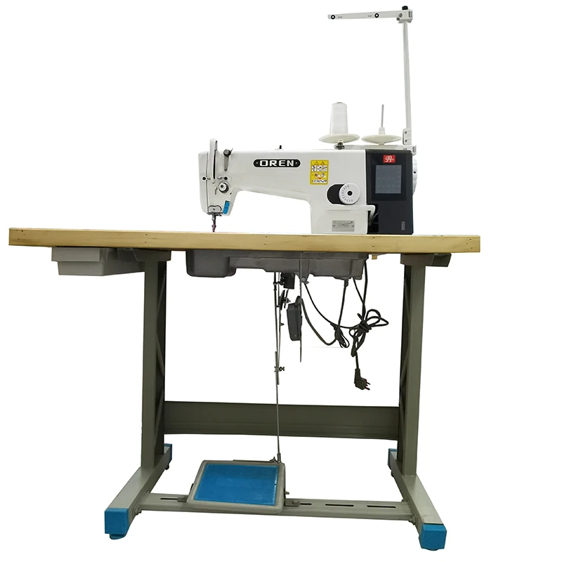 Clothing shoes and hats sewing equipment The computer drives the high speed flat sewing machine directly RN6188-802A