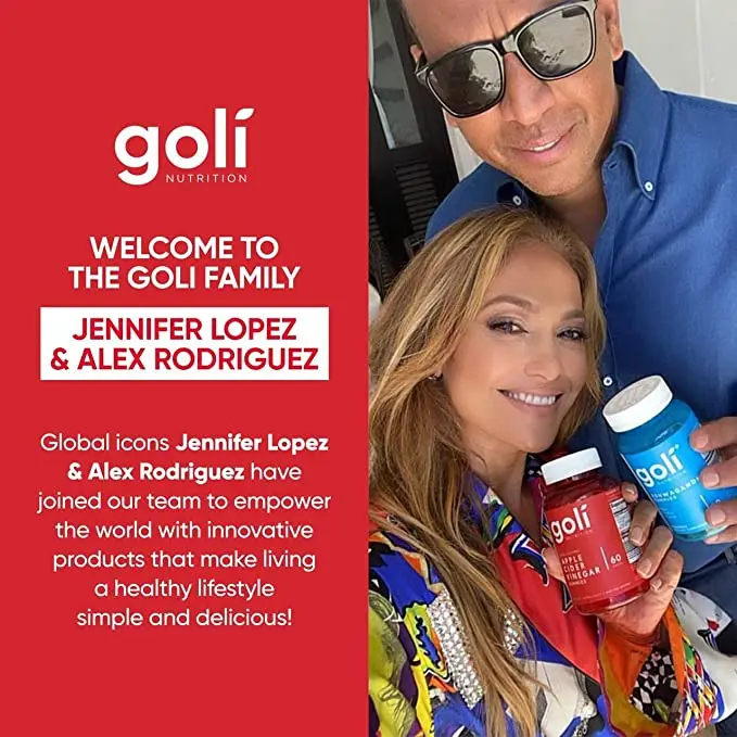 Витамины мастики для уксуса яблочного сидра от Goli Nutrition-детоксикация иммунитета 1 упаковка 60 шт. с мамой без глютена