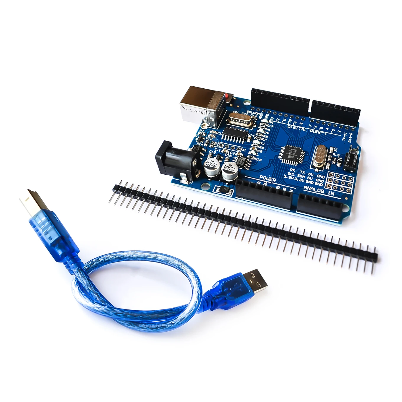 Улучшенная версия макетной платы UNO R3 SMD с Wi-Fi, Atmega328, CH340, CH340G, ATMEGA328P, с USB-кабелем, UNO R3 для Arduinos