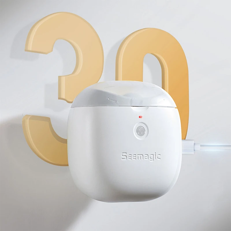 Seemagic New Electric Automatic Kids Nail File Clipper Baby Nail Cutter Portable Electric Child Nail Trimmer