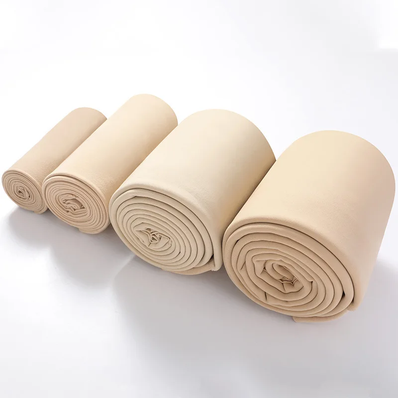 High Quality 200D Thermal Over Size Thick Stocking Legging Fleece Lined Tights for 110kg Women Opaque Warm Winter Skin Pantyhose