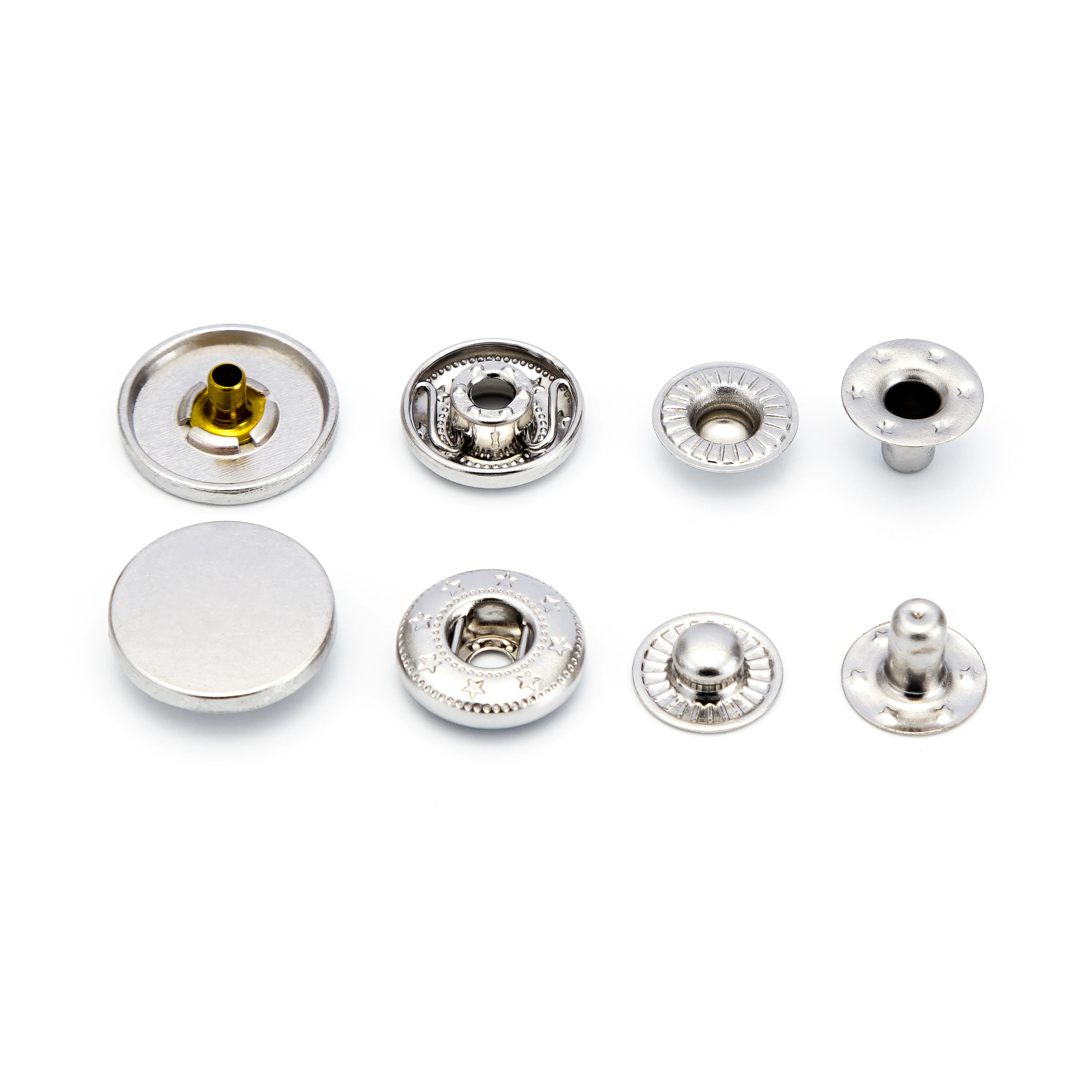 Source Factory Clothes Buttons Metal Planting Snap Buttons Jean Bags Snap Buttons