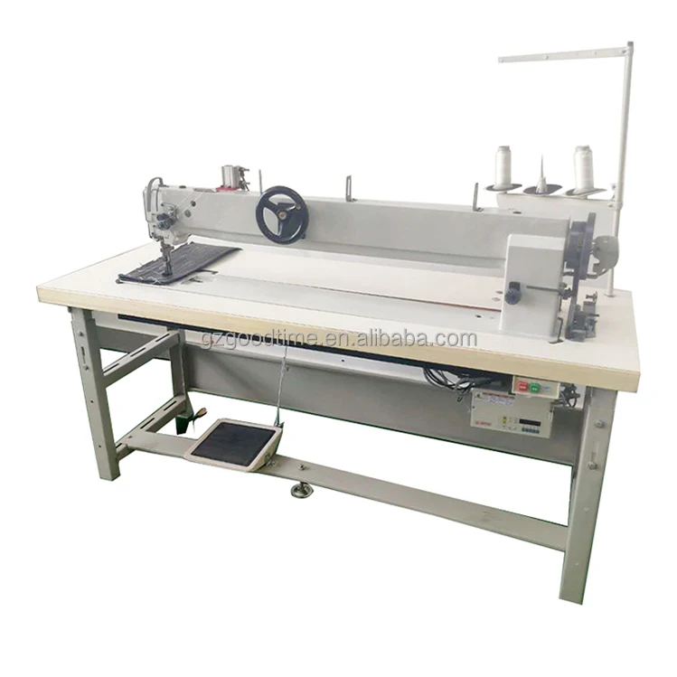 Cyclone Serwing Long Arm 6620 Single Double Needle Comprehensive Feeding Heavy Duty Lockstitch Sewing Machine