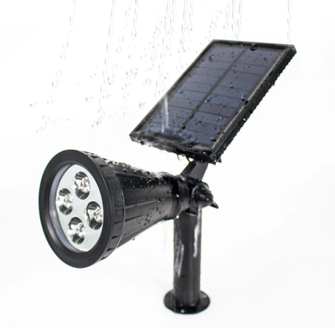 Solar Spot Lights Outdoor Garden Spot Light For Outdoor Led Lights