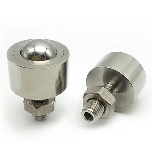 OEM нержавеющая сталь круглая головка гайка фиксированного типа стальной шариковый ролик выдвижной пружинный фиксирующий штифт