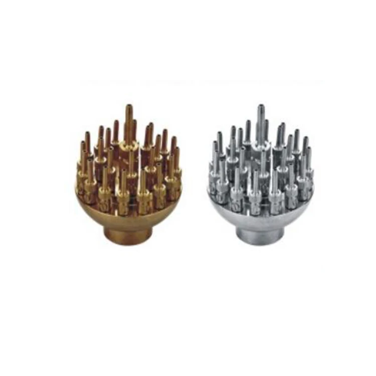 Best Selling Adjustable Three-Tiered Fountain Nozzle Spray Jet Brass or Stainless Steel Fountain Nozzles for garden fountain