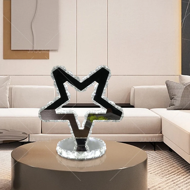 Cc Dressing Table Bedroom Decoration Bedside Lamp K9 Crystal Table Lamp