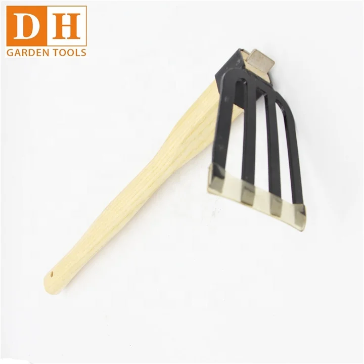 
 Садовые инструменты, грабли из нержавеющей стали для сада с длинным ручным хвостовиком, садовые грабли  