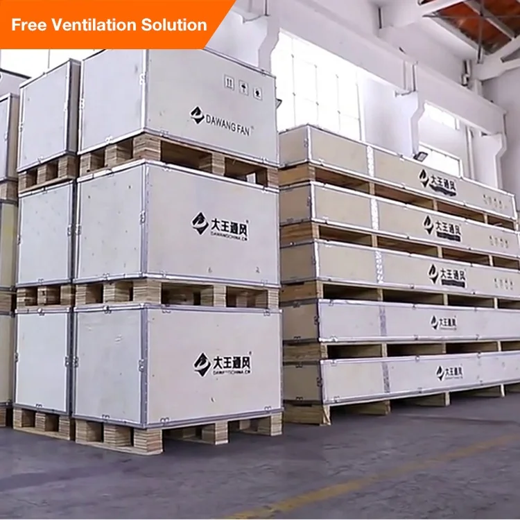 Light weight alloy blade with PMSM motor energy-saving 7.3M/24FT giant industrial ceiling HVLS fan