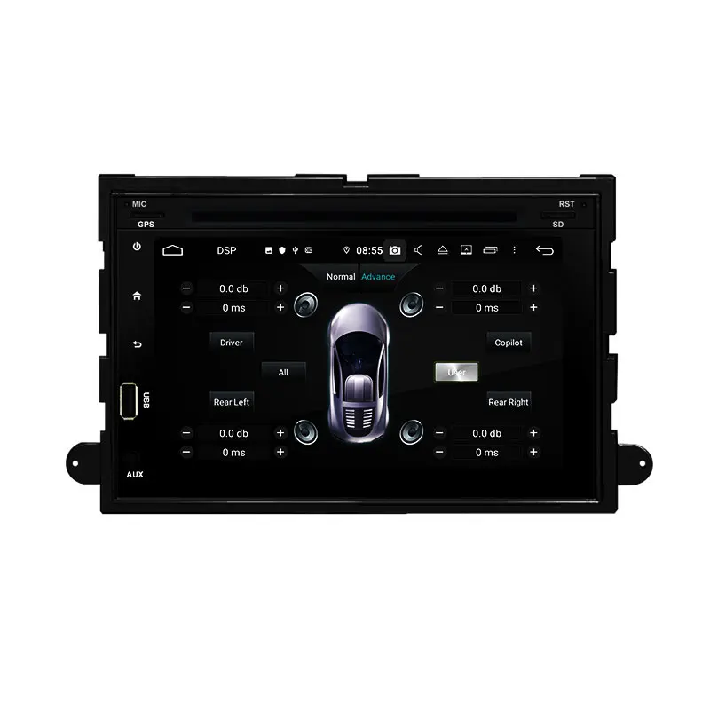 KD-7204 Android 10 PX5 Octa Core Car Radio Dvd Player For Fusion/Explorer/F150/ Edge/Expedition 2006-2009