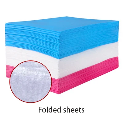 Disposable bed sheet fitted massage table spa Beauty salon medical bed travel Oil proof waterproof bed sheet